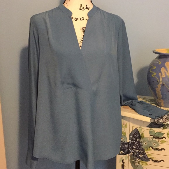 MICHAEL Michael Kors Tops - Michael Kors light blue pullover blouse